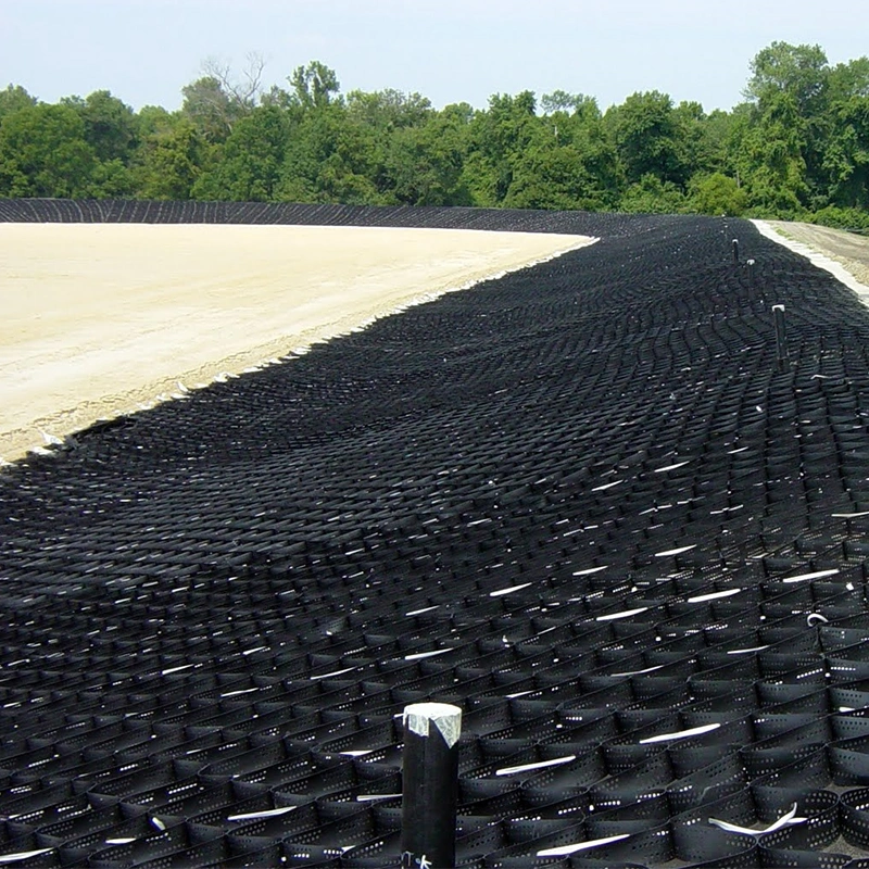 Geocélula HDPE anticorrosiva 50 mm para reforço de solo estrada encosta 2