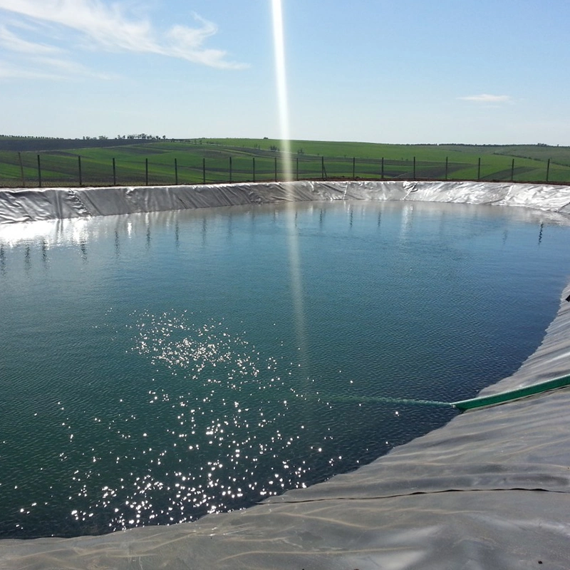 Revestimento de lagoa de geomembrana anti infiltração 0,5-2 mm 8