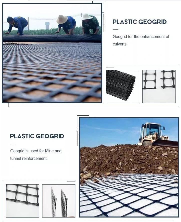  HDPE Uniaxial biaxial de alta qualidade PP dos preços de Geogrid