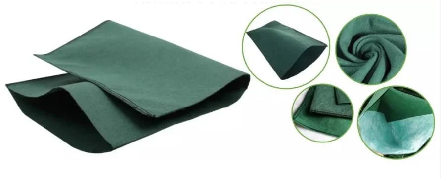 Geobags de areia não tecida para inundações Geotextil Geobags resistentes à corrosão 0