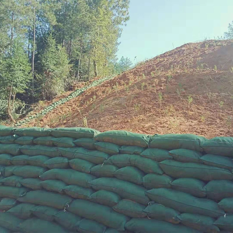 Geobags de areia não tecida para inundações Geotextil Geobags resistentes à corrosão 1