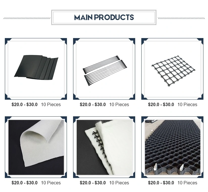 Fabrico de estradas Tecido não tecido Geotextil Geogrid Controle da erosão do solo 5