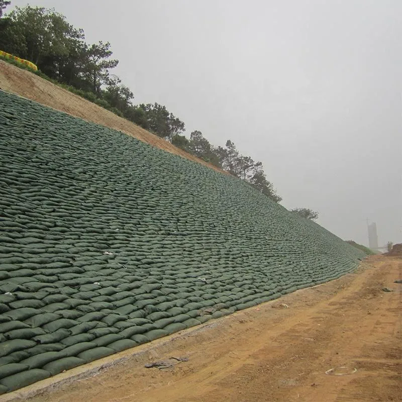 ISO9001 / ISO14001 PET Material não tecido Geobag para controle de inundações 3