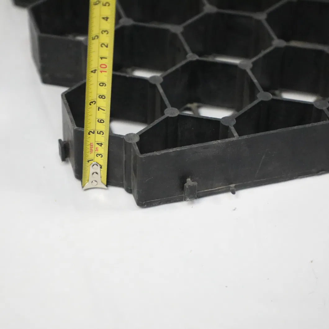 Matas de proteção de grama de plástico HDPE Pavimentadores de grelha para sistema de reforço do solo 3
