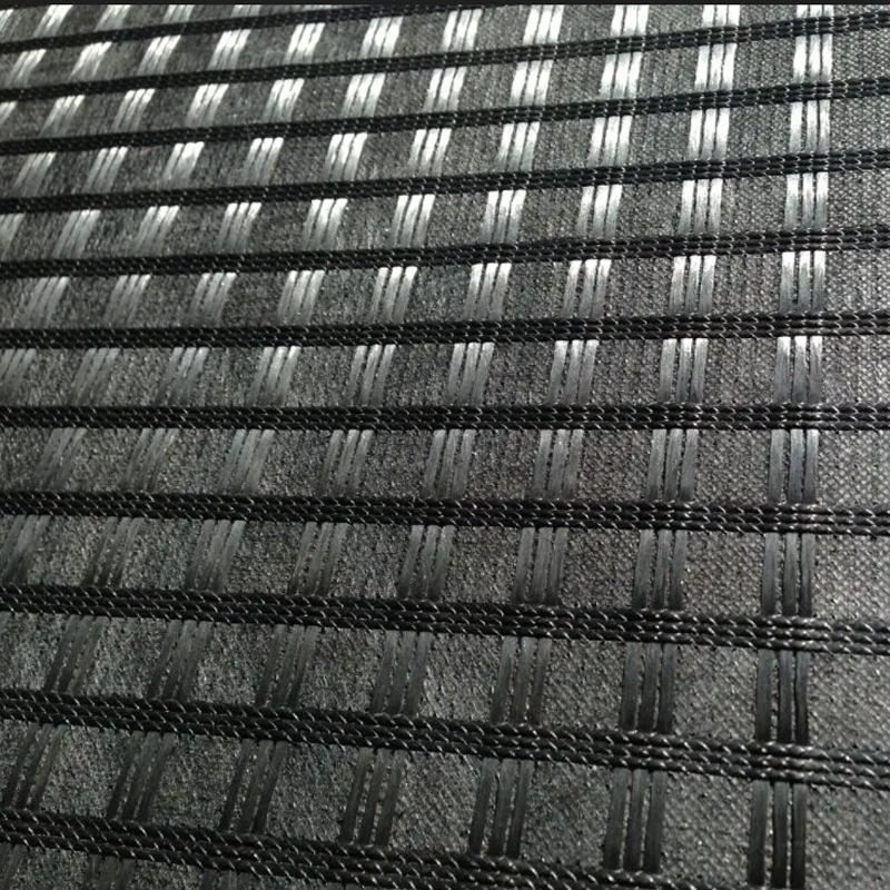 Geotextil não tecido de fibra de vidro reforçado com grelhas geológicas 1