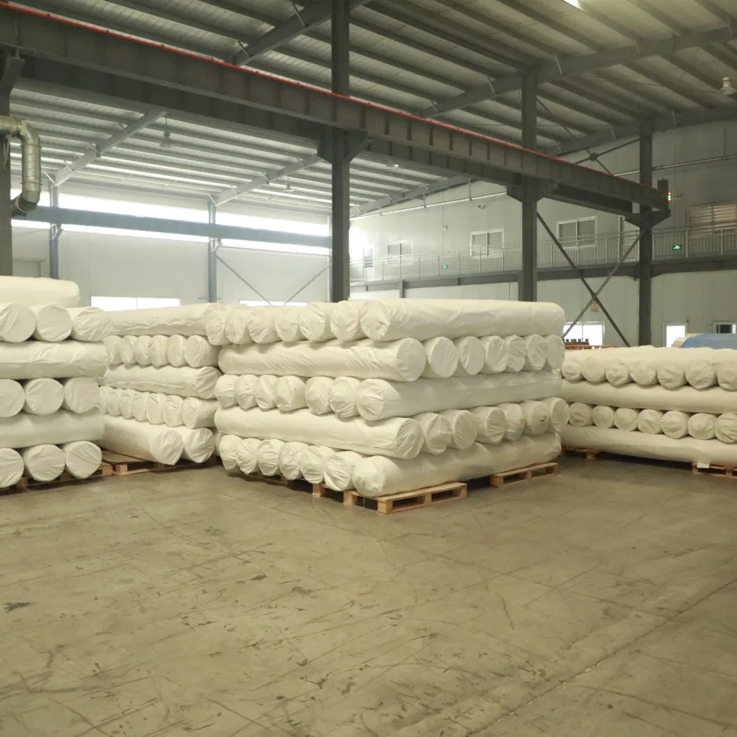 Geogrid de fibra de vidro biaxial composta com geotextil não tecido para reforço do solo/material de construção rodoviária Geocompos 14