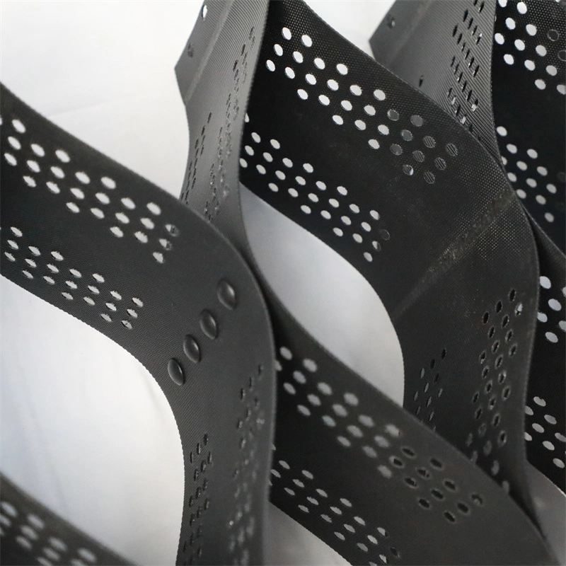 Material de rede de cascalho de HDPE Sistema de entrada Geocell texturizado para reforço de estradas Pavimentação de rede de grama 2