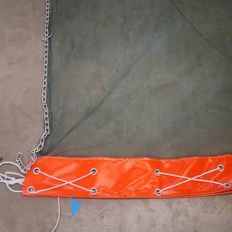 Cortina de Silt PVC flutuante Boom de contenção de cortina de Silt Eco-friendly Boom de derramamento de óleo 8