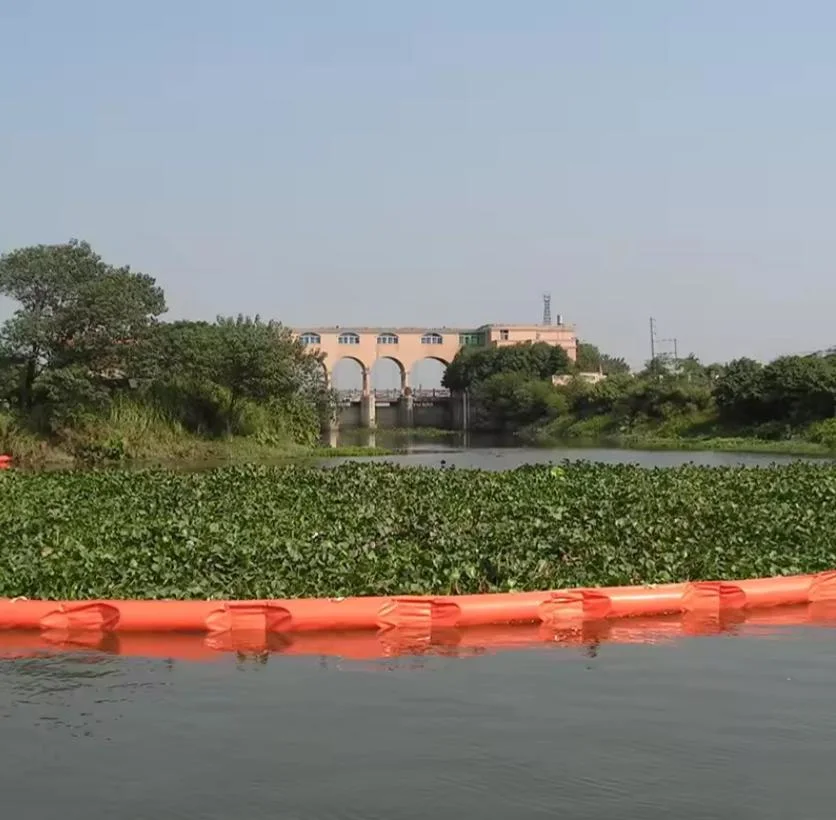 Cortina de Silt PVC flutuante Boom de contenção de cortina de Silt Eco-friendly Boom de derramamento de óleo 12