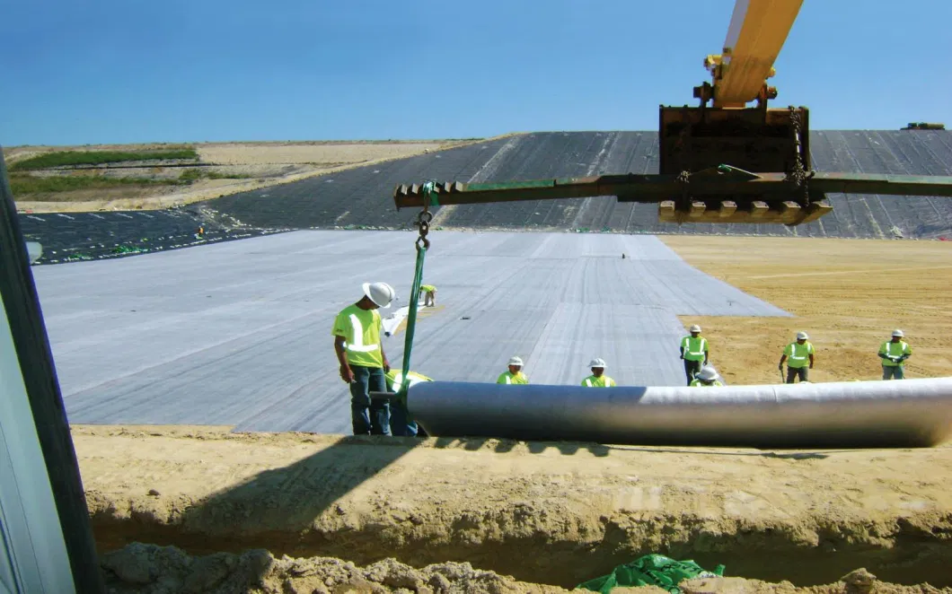 Bentonito Composto Coberta Impermeável Liner de argila geossintética Coberta de bentonita Liner de argila geossintética Preço 11