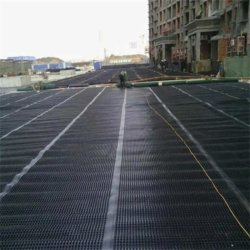 Projeto de verdura de membrana de drenagem de covinhas PVC Tabuleiro de drenagem de covinhas perfurado Trabalho de base Solução de água Solução de água 16
