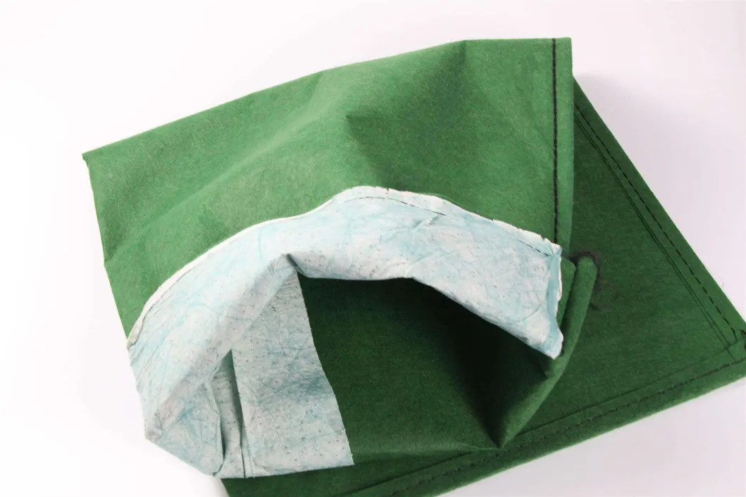 Geobag não tecido Poliéster / PP Geobag para proteção de encostas e barragem de grama para proteger o meio ambiente ecológico 1