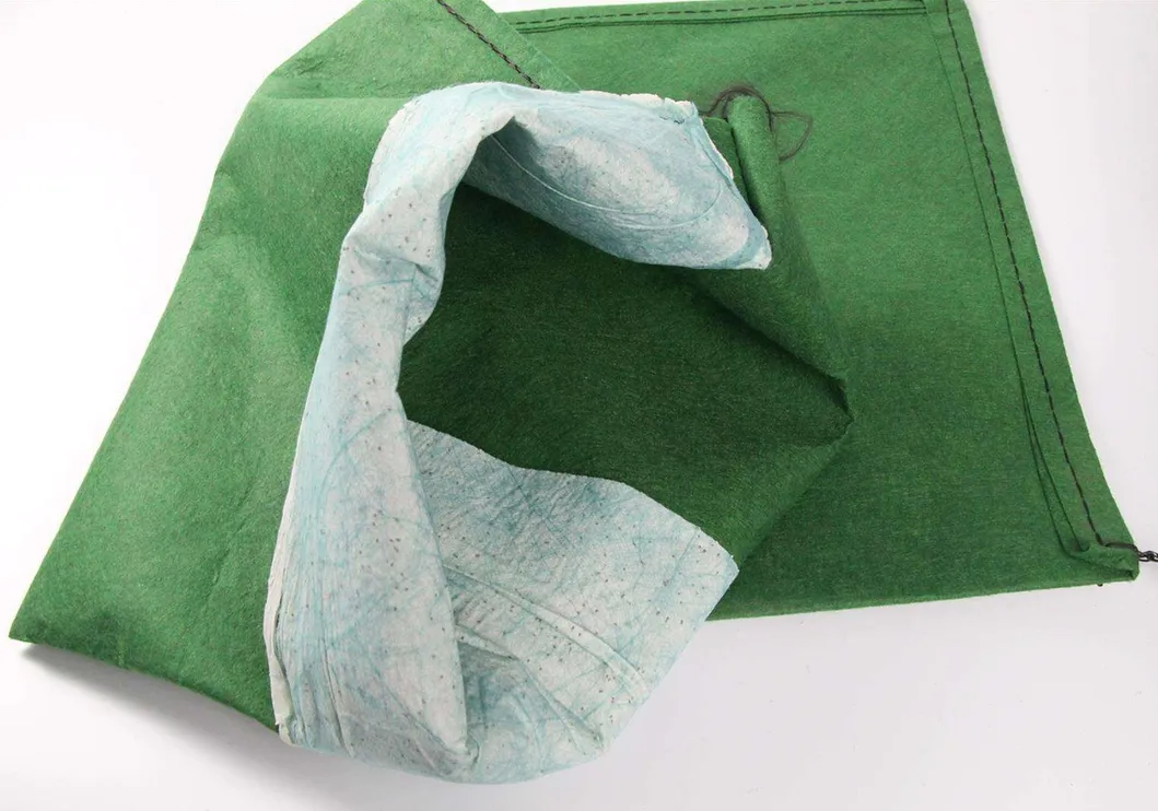 Geobag não tecido Poliéster / PP Geobag para proteção de encostas e barragem de grama para proteger o meio ambiente ecológico 2