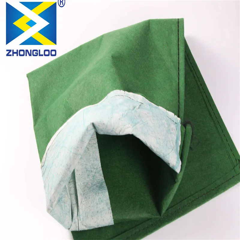 Geobag não tecido Poliéster / PP Geobag para proteção de encostas e barragem de grama para proteger o meio ambiente ecológico 8