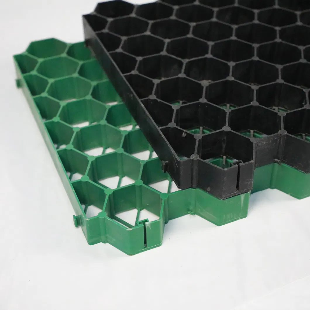 Pavimentadores de Grelha de Plástico em HDPE Pavimentadores de Grelha de Grelha de Plástico em Parques de Jardim 2
