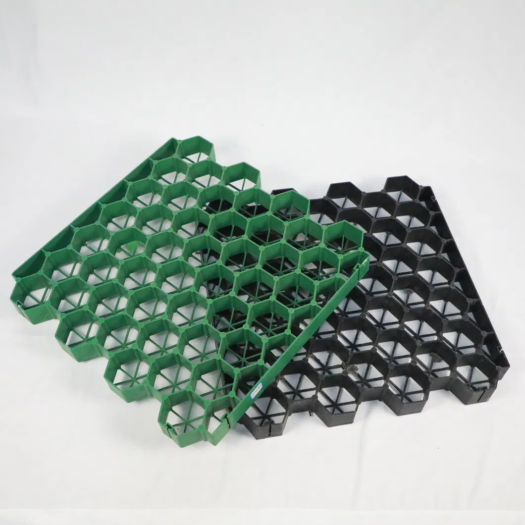 Pavimentadores de Grelha de Plástico em HDPE Pavimentadores de Grelha de Grelha de Plástico em Parques de Jardim 3