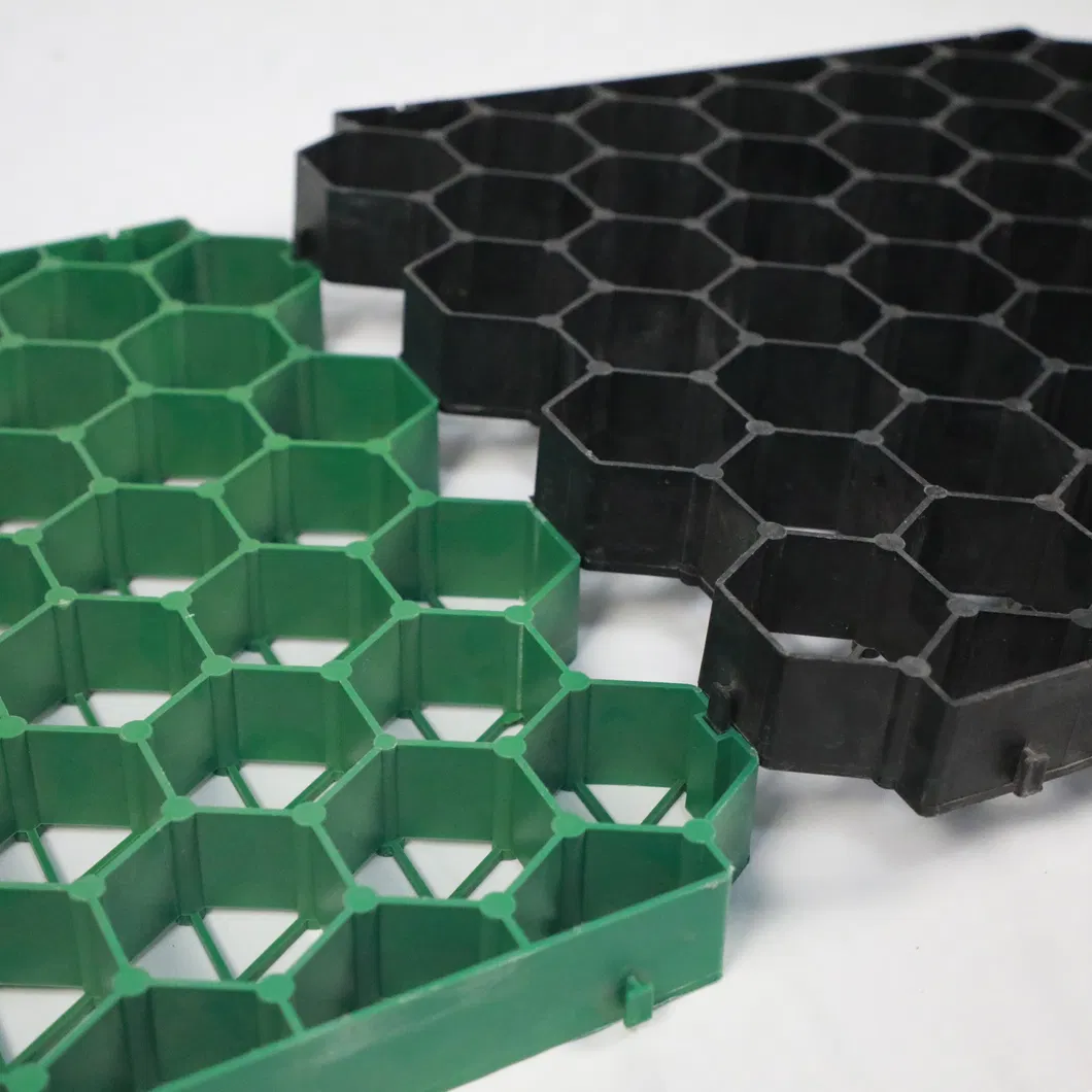 Pavimentadores de Grelha de Plástico em HDPE Pavimentadores de Grelha de Grelha de Plástico em Parques de Jardim 6