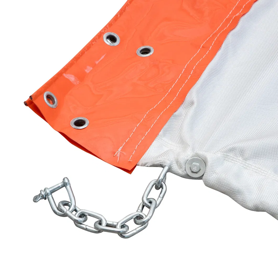 Cortina de sedimento flutuante aquática permeável Cortina de sedimento de PVC Cortina de sedimento de PVC Cortina de sedimento de óleo Barragem de contenção de óleo 2