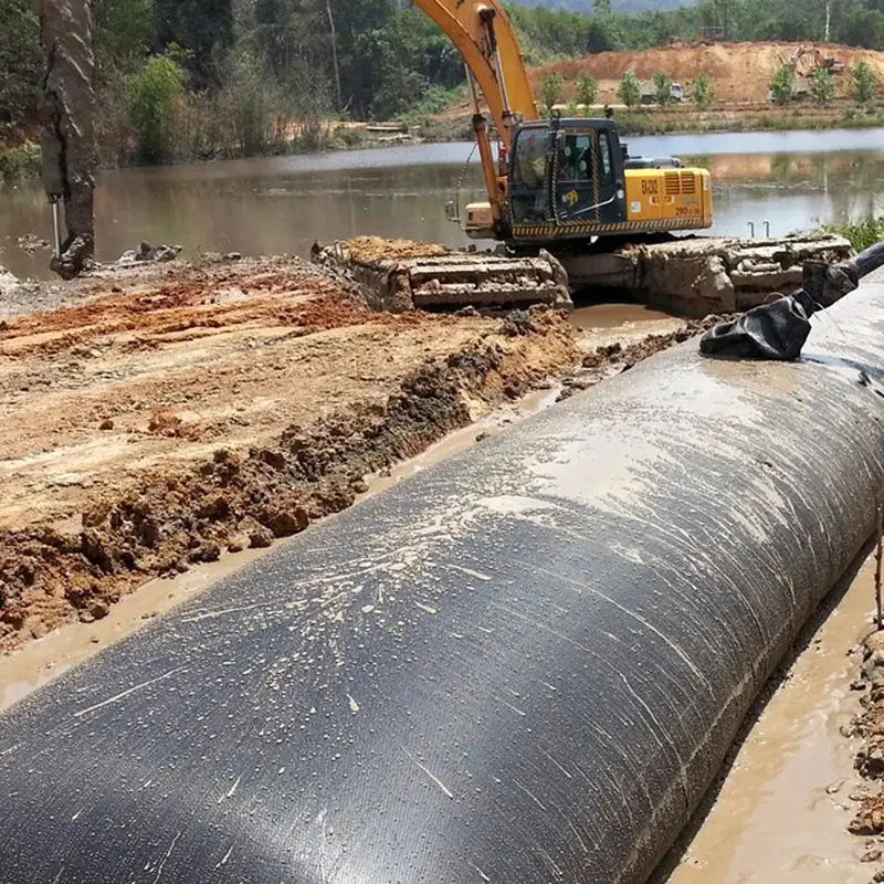 540g Geotube tecido Pp ensaca o filtro do geotêxtil para a secagem da lama das águas residuais