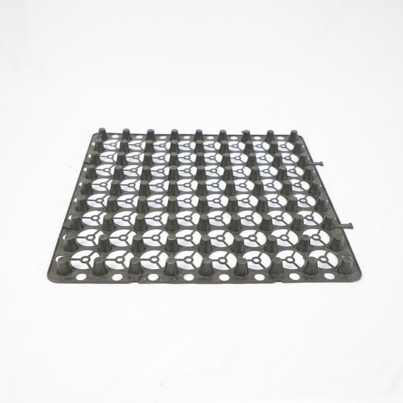 A placa ondeada armazenamento da drenagem do Hdpe da membrana da drenagem da água para a construção impermeável protege