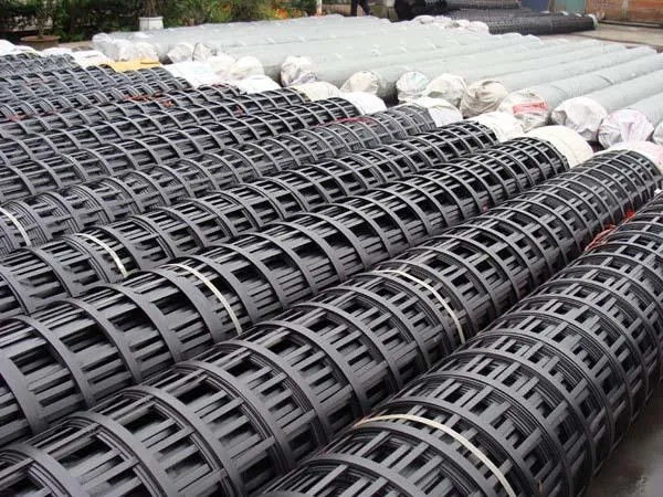 Produtos integrais biaxials de solda de Geogrid Geogrid do geotêxtil composto plástico de aço