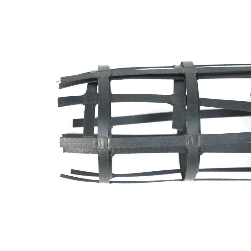 Produtos integrais biaxials de solda de Geogrid Geogrid do geotêxtil composto plástico de aço