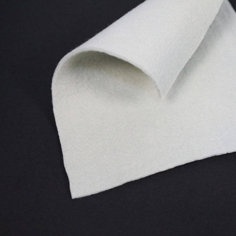 PE de alta elasticidade dos PP da força tela não tecida do geotêxtil de 4 onças 100 G/M para a construção