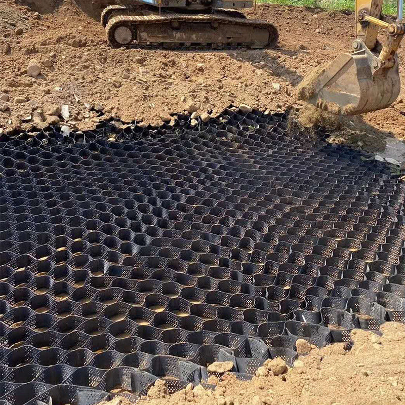 Geocélula HDPE anticorrosiva 50 mm para reforço de solo estrada encosta