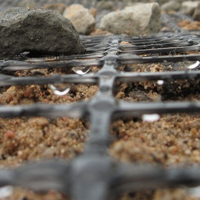 Poliéster de grande resistência Geogrid para terraplenagens básicas e reforço das paredes da inclinação do solo