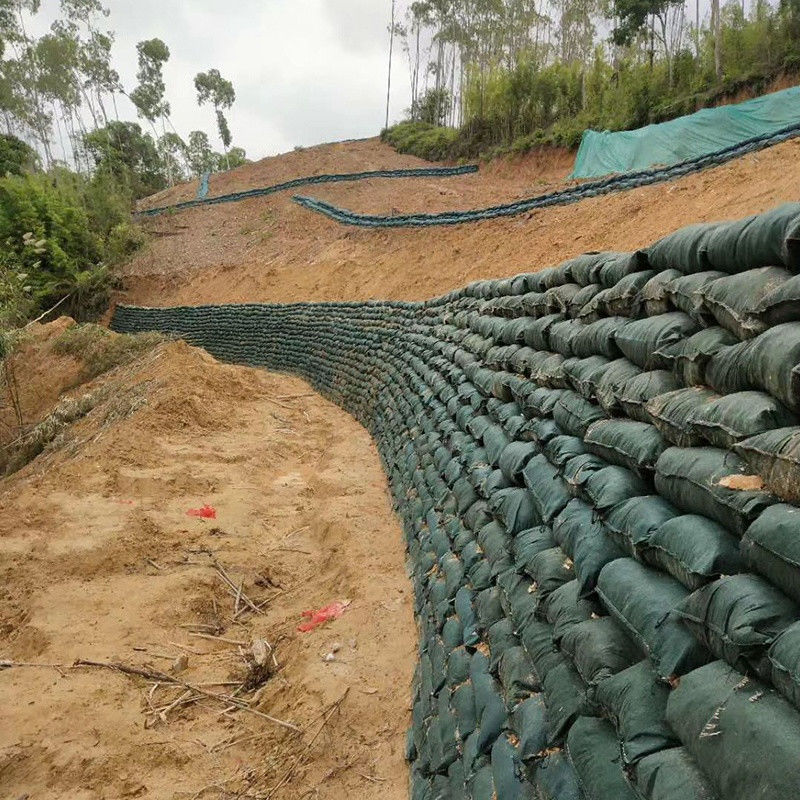 Geobags de areia não tecida para inundações Geotextil Geobags resistentes à corrosão