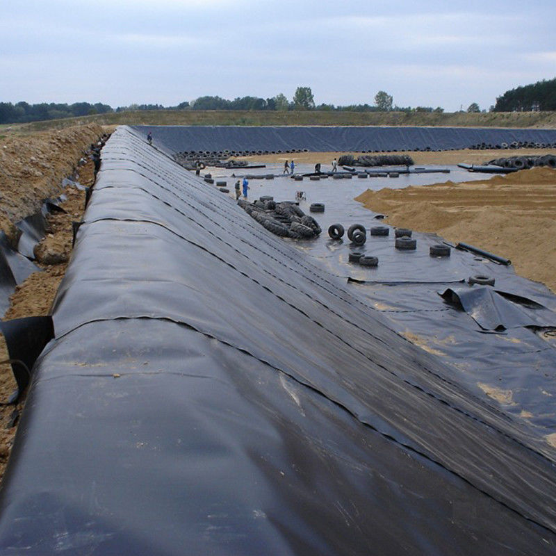 Liner de lago de geomembrana de HDPE à prova d'água para tanques de água