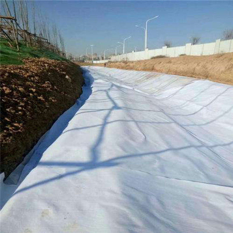 Materiais geossintéticos de alta resistência Estradas pavimentadas Estradas de construção PP PET Fibras não tecidas Geotextil preço