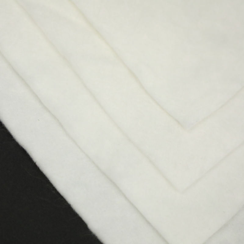 Fábrica PP Fibras longas ou curtas não tecidas com agulha perfurada Poliéster Geotextil Geotextil não tecido para revestimento de estradas
