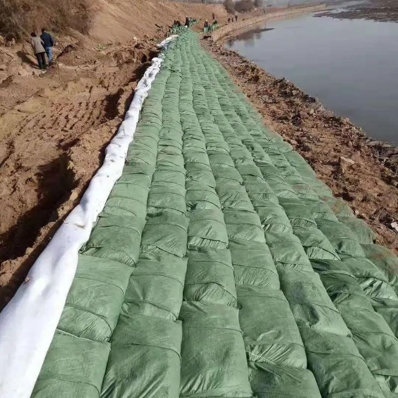 Durable Geobag Slope Protection System Earthbag Geo Fabric Bag for Riverbank Erosion Control and Flood Protection