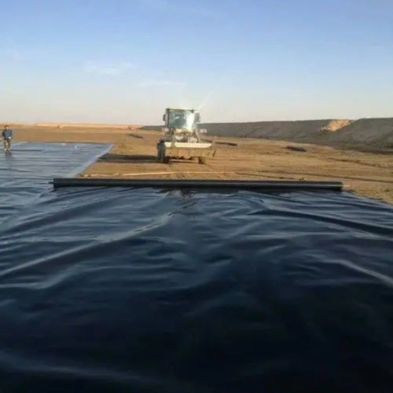 Liner de impermeabilização de geomembrana HDPE / Liner de piscina / Digestor de biogás de aterros sanitários