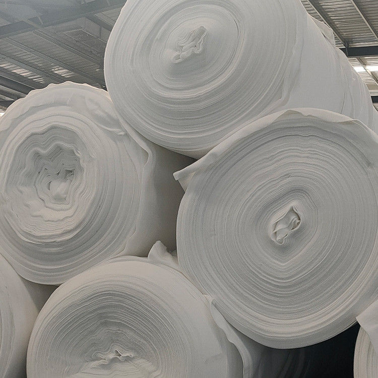 Geotextil Geotextil Geofábrica Resistente aos raios UV Poliéster Curto / Agulha de grapa Punchado Geotextil não tecido