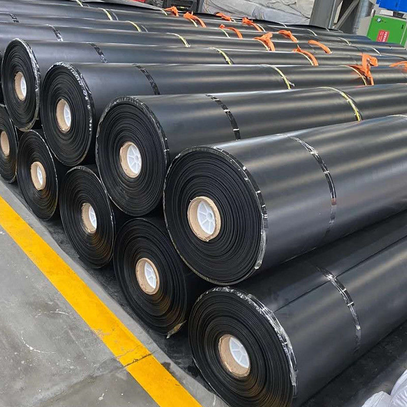 100% Virgem ASTM Anti-Seepage Impermeável HDPE LDPE LLDPE Geomembrana Para mineração de aterros sanitários