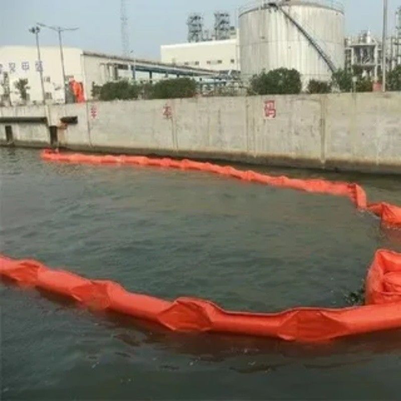 Cortina de Silt PVC Flutuante Cortina de Silt Contenção Boom Eco Amigável Boom de derramamento de óleo Cortina de Silt para ambiente aquático