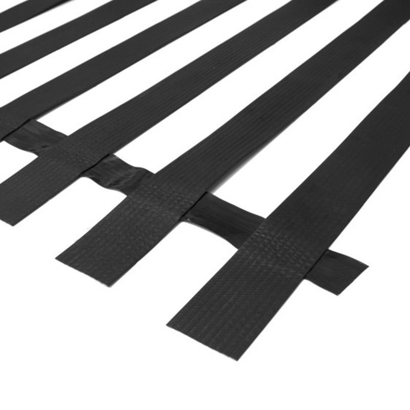 Geogrid de plástico reforçado por fibras de poliéster de alta resistência Bixial Geogrid de fibras de plástico Geogrid para construção rodoviária