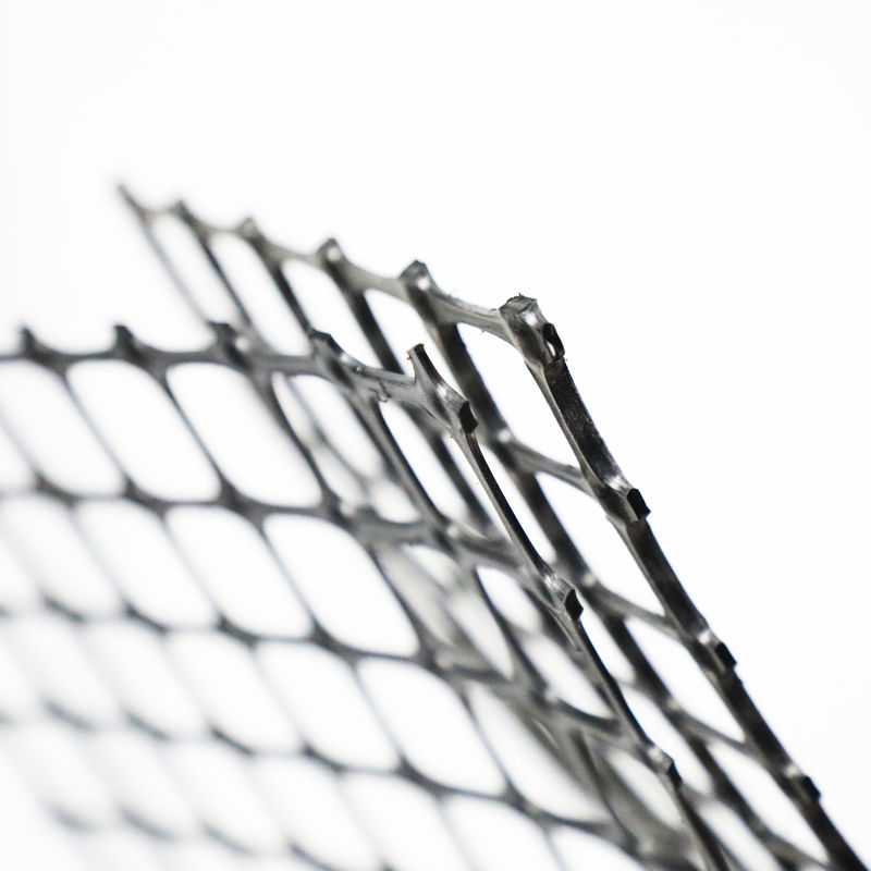 PP Biassal Geogrid Uniaxial Geogrid Geo Grids Polipropileno Plástico Biassal Geogrid 15kN 20kN 30kN 40kN 50kN Para Solo S
