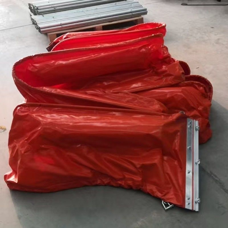 Cortina de sedimento flutuante aquática permeável Cortina de sedimento de PVC Cortina de sedimento de PVC Cortina de sedimento de óleo Barragem de contenção de óleo
