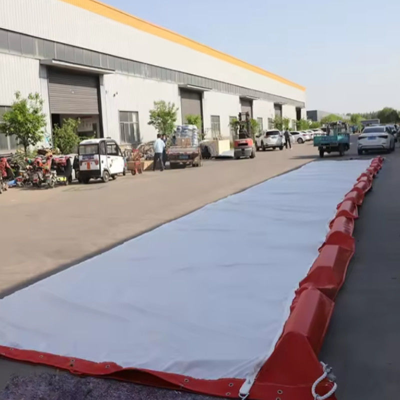 Cortina de sedimento flutuante aquática permeável Cortina de sedimento de PVC Cortina de sedimento de PVC Cortina de sedimento de óleo Barragem de contenção de óleo