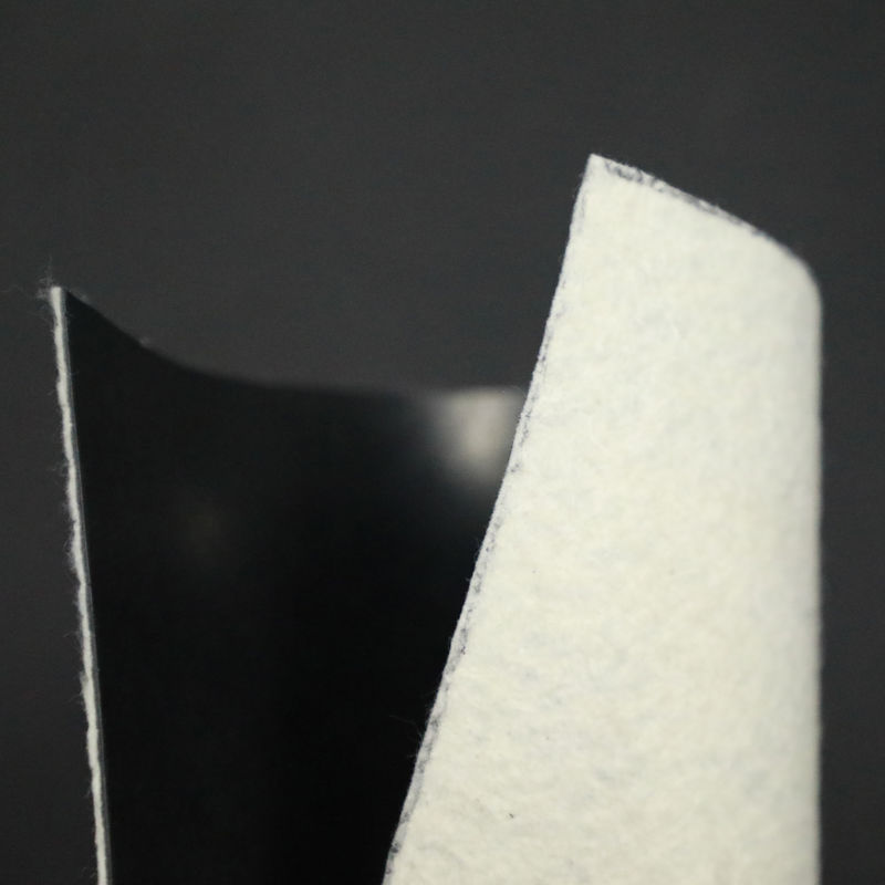 Geomembrana composta com duas camadas Geotextil Geomembrana de uma camada Para tratamento de rejeitos de aterros Tratamento de túneis de metrô
