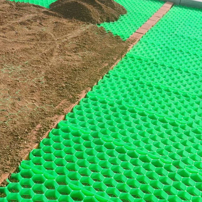 Estradas de madeira porosas de plástico HDPE Pavimentação Pavimentação para piso de estacionamento