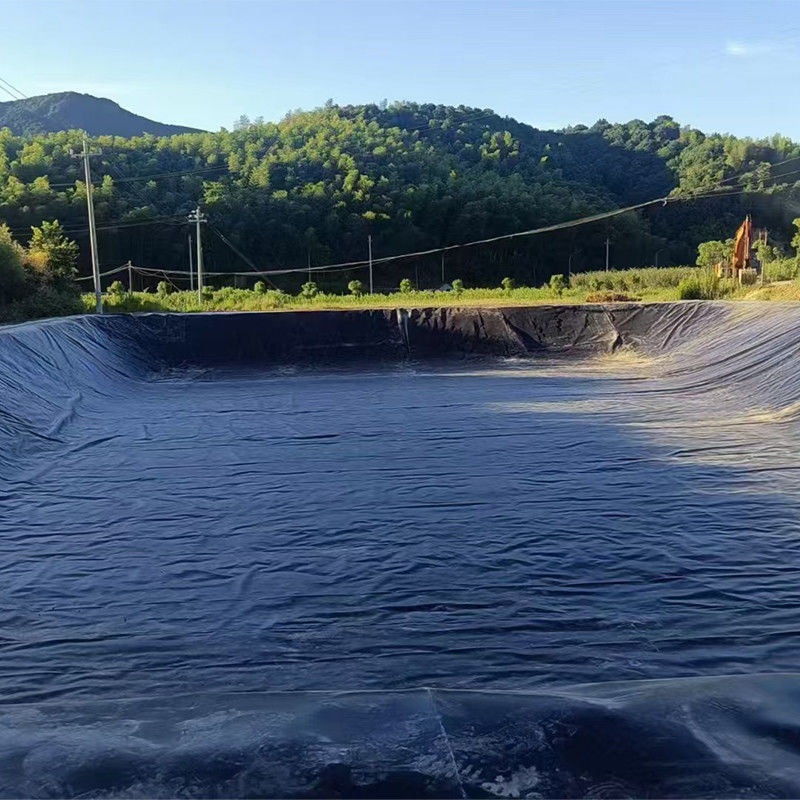 Liner de lago de geomembrana de HDPE 1,0 mm de espessura com material 100% virgem para canal de água