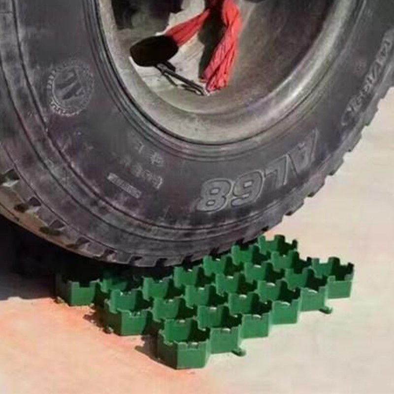 38mm/48mm/68mm Gradeira de grama de plástico tapetes de proteção de grama HDPE Pavers Grade para o sistema de reforço do solo