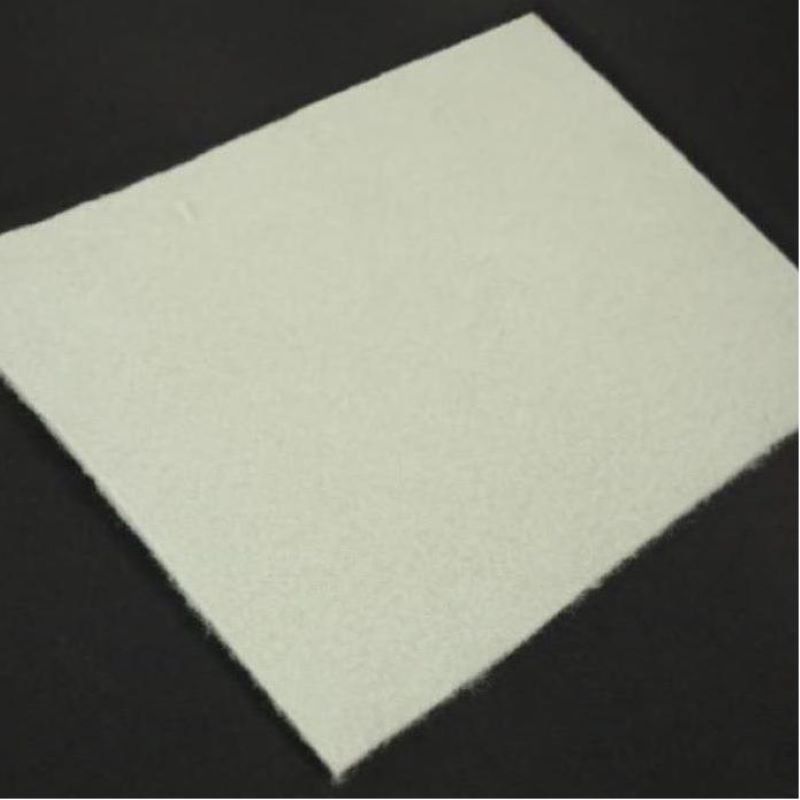 Bianco preto não tecido agulha perfurada geotextil PET PP para estrada rodoviária ferroviária