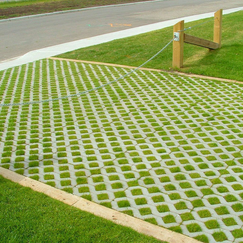 Pavimentos de HDPE Grelha de grama de plástico Geogrelha de poliéster Plástico para estacionamento Saída de incêndio Atacado Paisagismo Geocélula de solo Grelha de paddock de cascalho