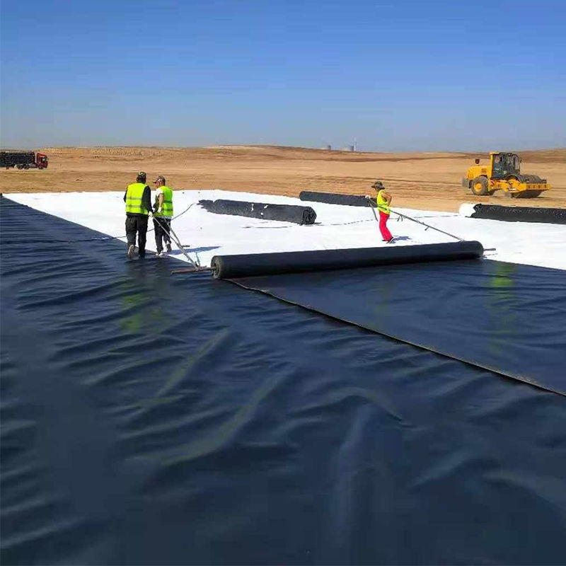 Manta Geomembrana de HDPE para Lagoas em Aterros Sanitários, Aquicultura, Minas, Lagos Artificiais, Fazendas de Camarão, Revestimento de Barragens