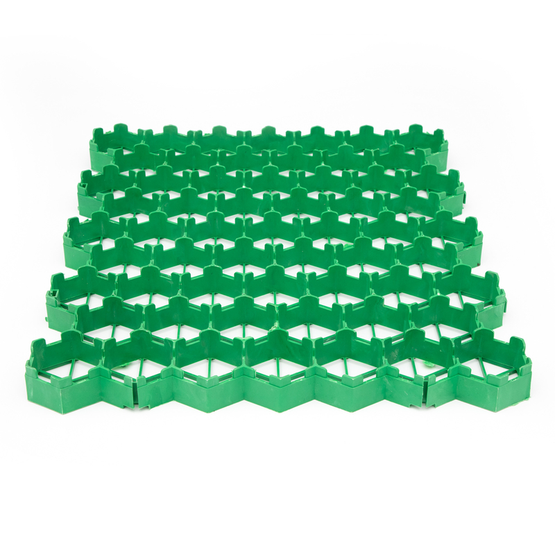 Grade Pesada Gramado Preenchido Reforço Plástico Grade de Grama Favo de Mel para Proteção de Gramado de Estacionamento
